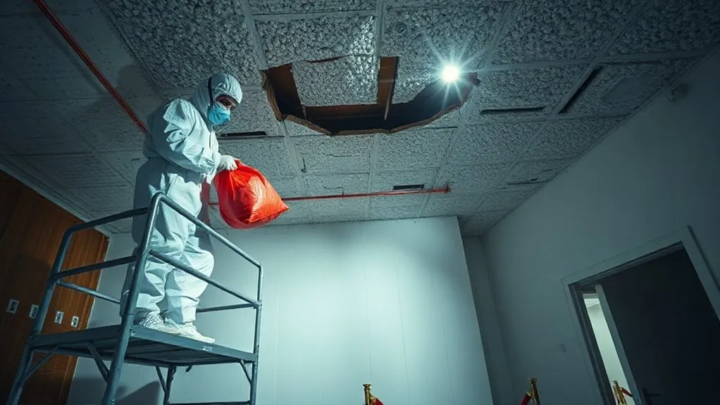 Asbestos Ceiling Removal in Mortlake — HSE-licensed specialists
