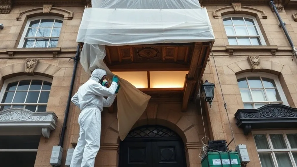 Listed Building Asbestos Removal in Mortlake — HSE-licensed specialists